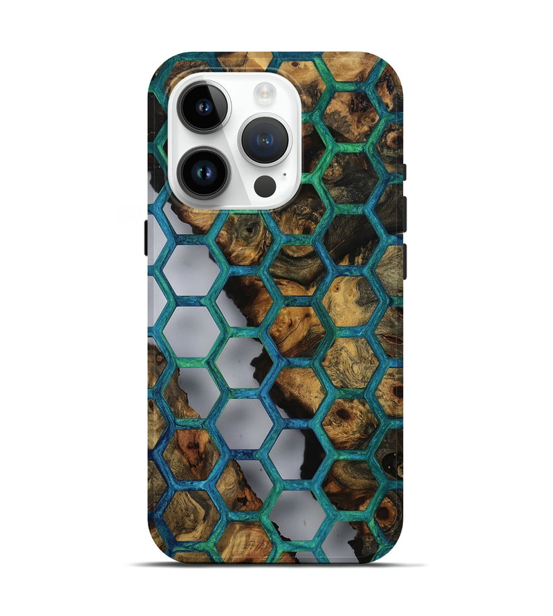 iPhone 15 Pro Wood Live Edge Phone Case - Sanford (Pattern, 811211)