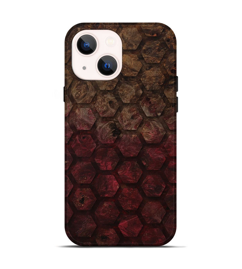 iPhone 14 Wood Live Edge Phone Case - Shana (Pattern, 811213)