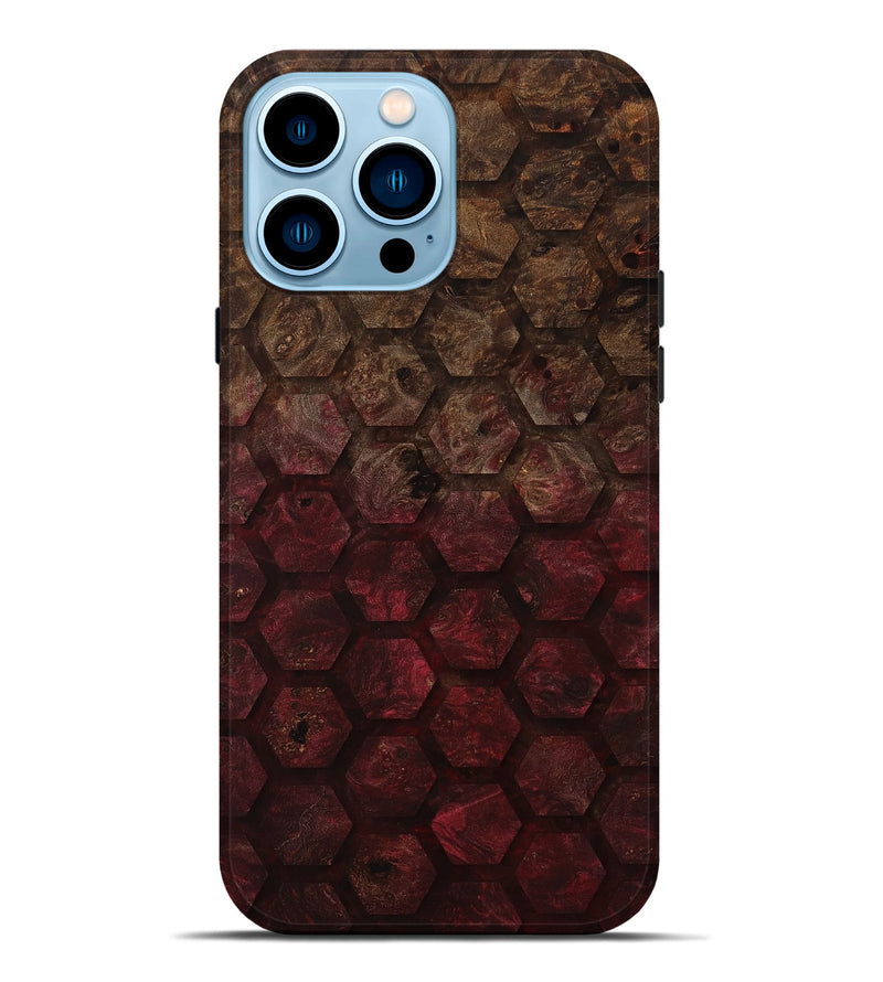 iPhone 14 Pro Max Wood Live Edge Phone Case - Shana (Pattern, 811213)