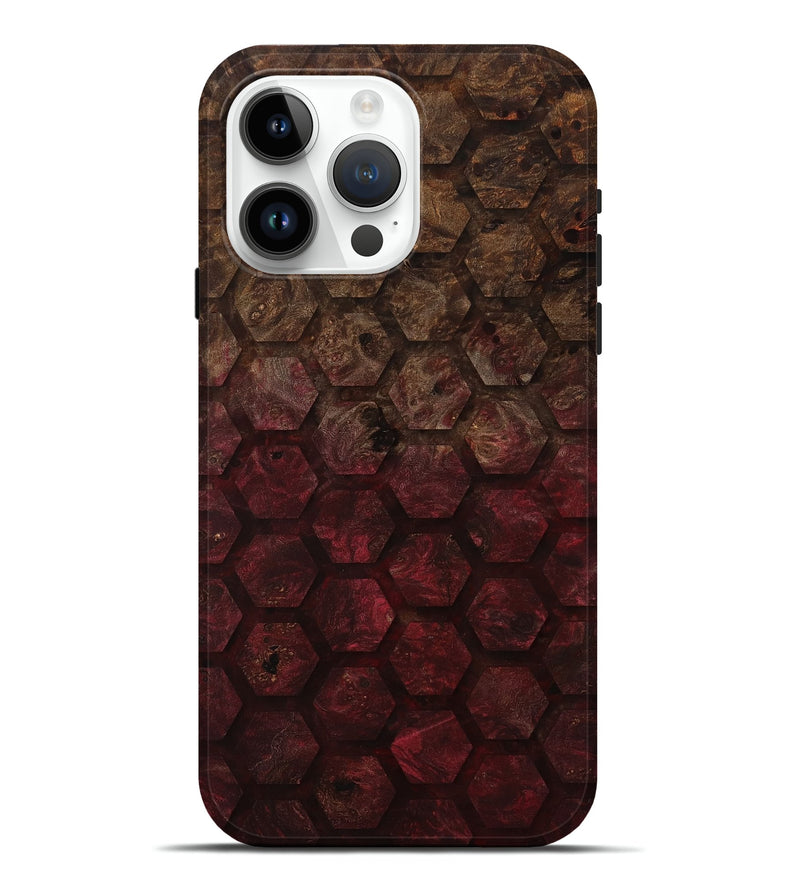 iPhone 15 Pro Max Wood Live Edge Phone Case - Shana (Pattern, 811213)