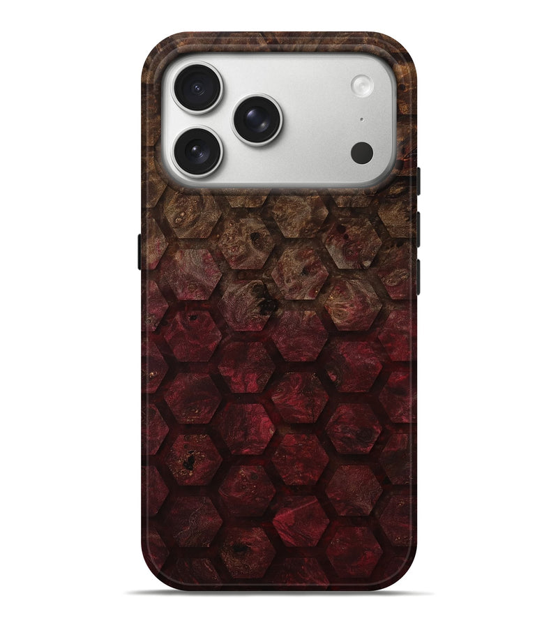 iPhone 17 Pro Max Wood Live Edge Phone Case - Shana (Pattern, 811213)