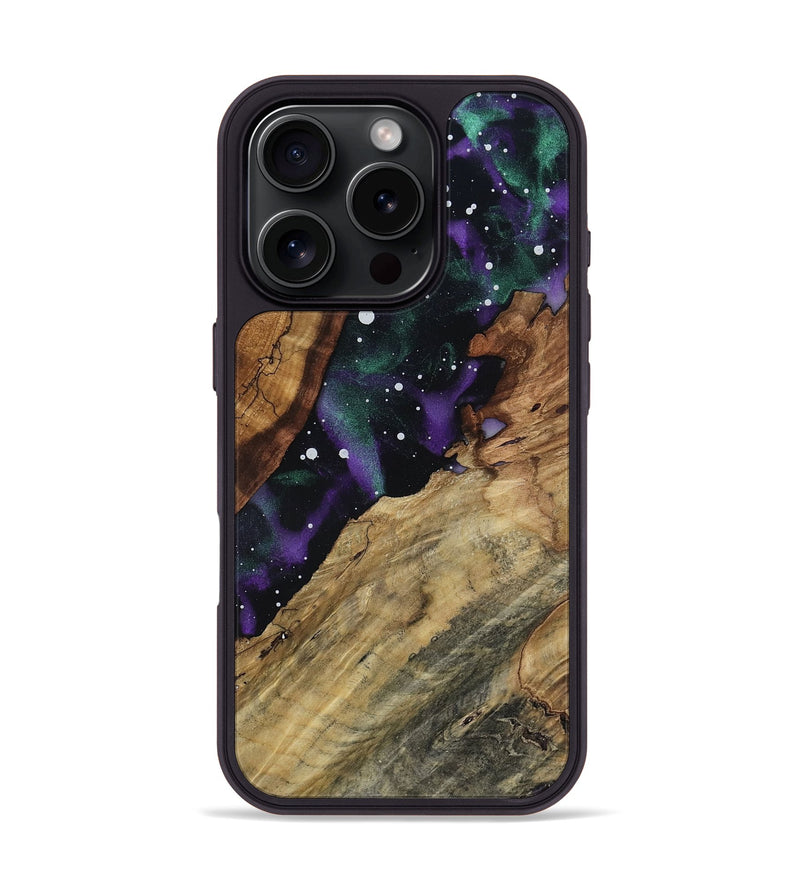 iPhone 16 Pro Wood Phone Case - Brinley (Cosmos, 811239)