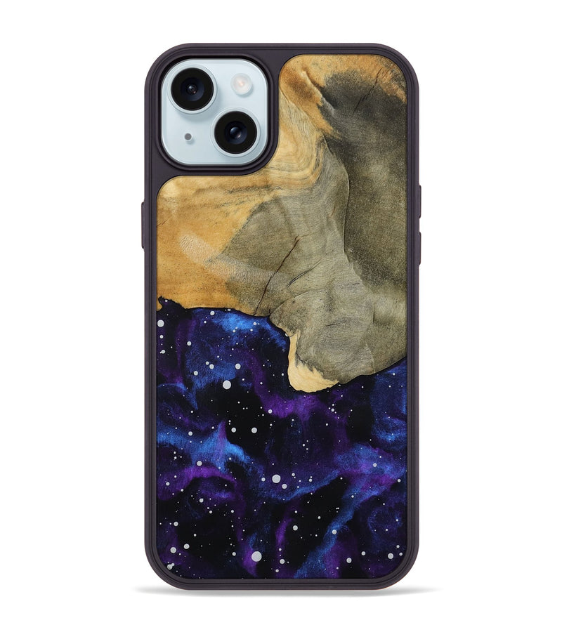 iPhone 15 Plus Wood Phone Case - Cassius (Cosmos, 811269)