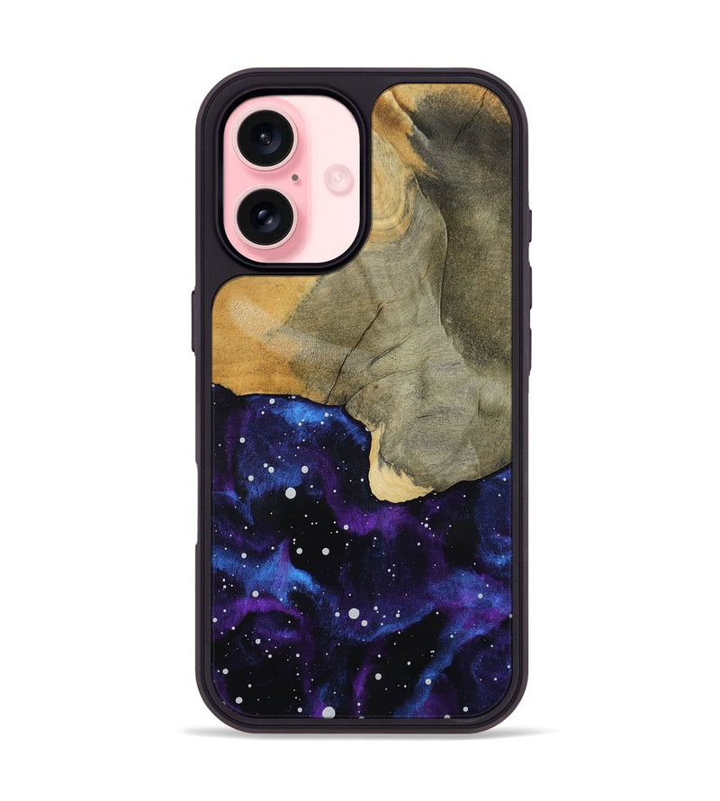 iPhone 16 Wood Phone Case - Cassius (Cosmos, 811269)