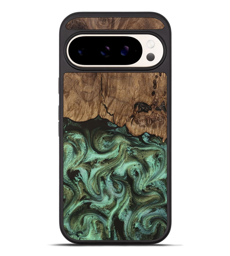 Pixel 10 Pro XL Wood Phone Case - Javon (Green, 811336)