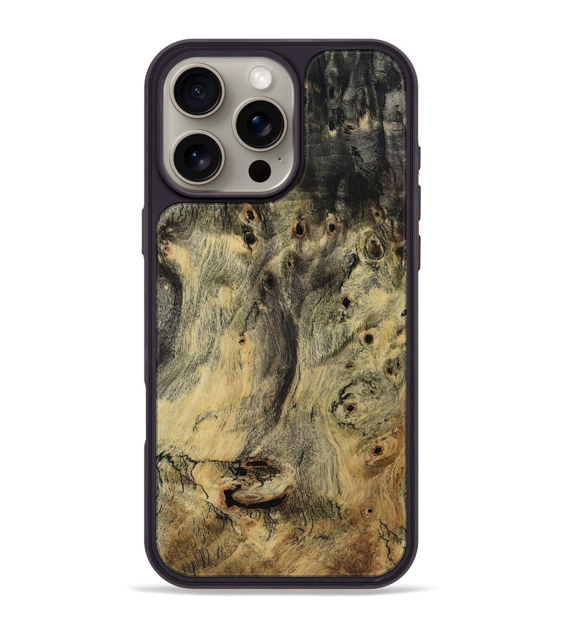 iPhone 16 Pro Max Wood Phone Case - Clinton (Wood Burl, 811348)