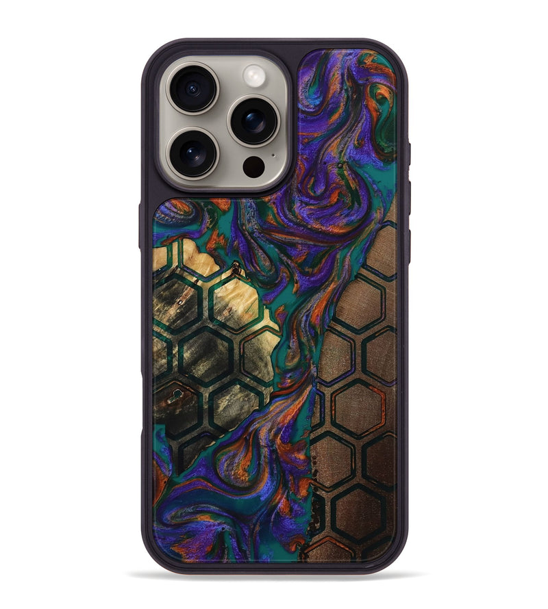 iPhone 16 Pro Max Wood Phone Case - Lyndsay (Pattern, 811368)