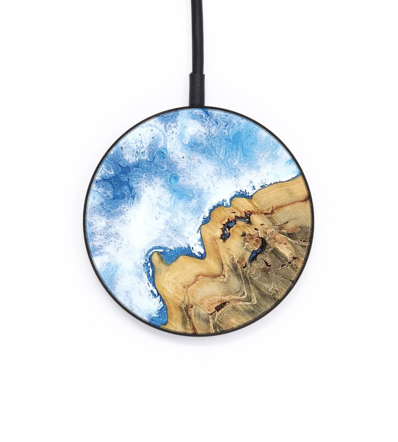 Circle Wood Wireless Charger - Malik (Coastal, 811371)