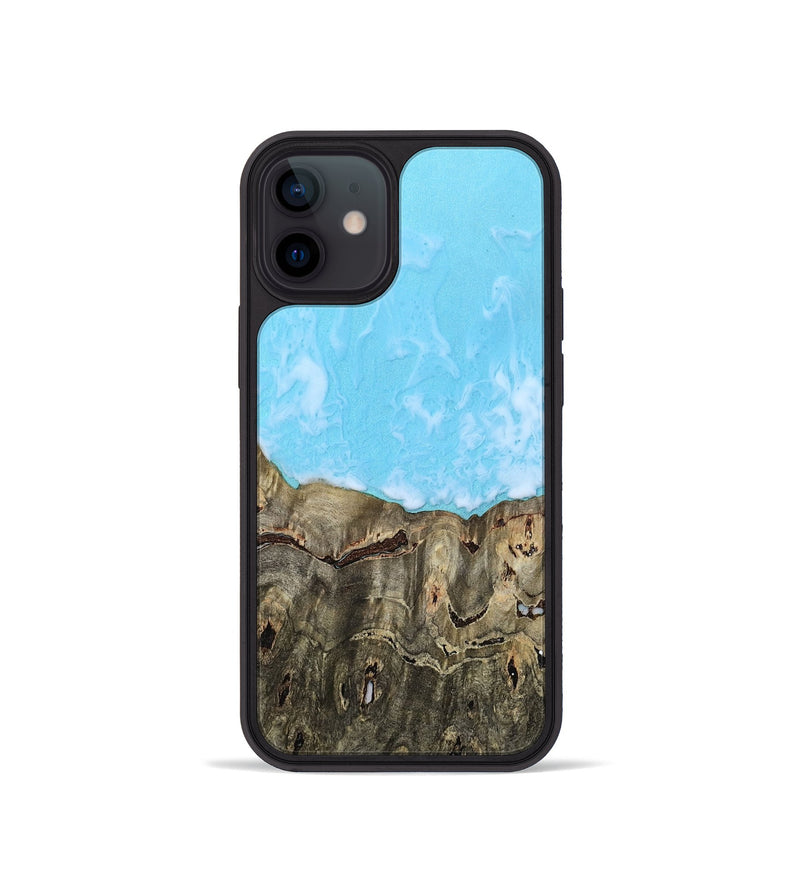 iPhone 12 mini Wood Phone Case - Qiana (Coastal, 811376)