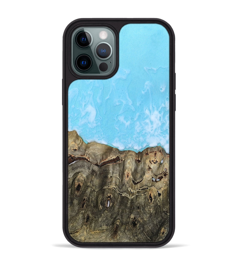 iPhone 12 Pro Max Wood Phone Case - Qiana (Coastal, 811376)