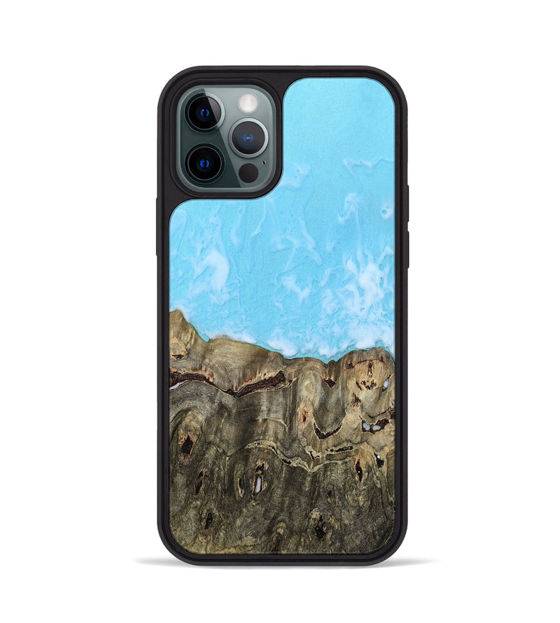 iPhone 12 Pro Wood Phone Case - Qiana (Coastal, 811376)
