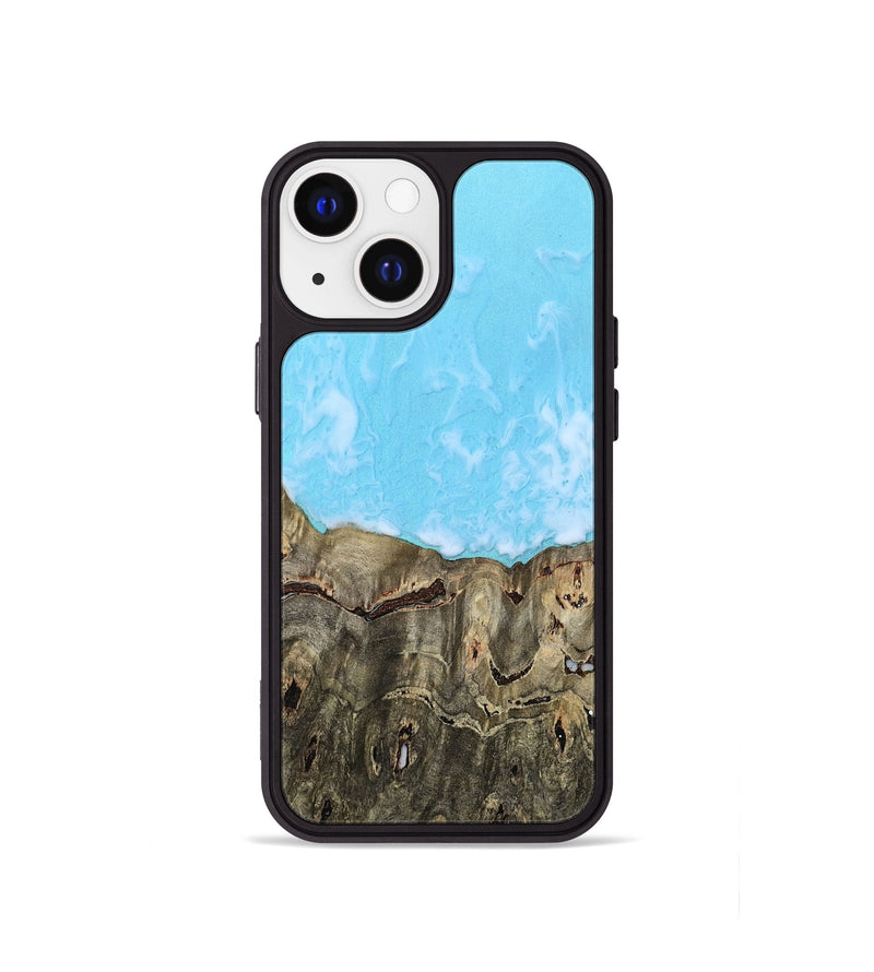 iPhone 13 mini Wood Phone Case - Qiana (Coastal, 811376)