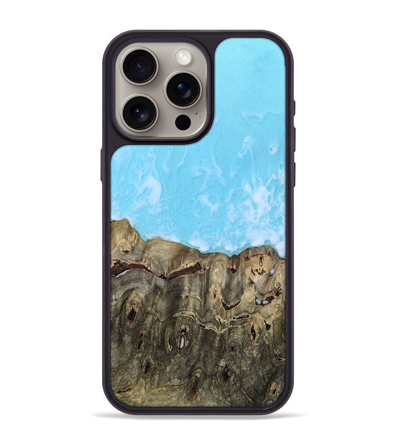 iPhone 15 Pro Max Wood Phone Case - Qiana (Coastal, 811376)