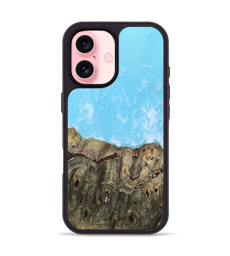 iPhone 16 Wood Phone Case - Qiana (Coastal, 811376)