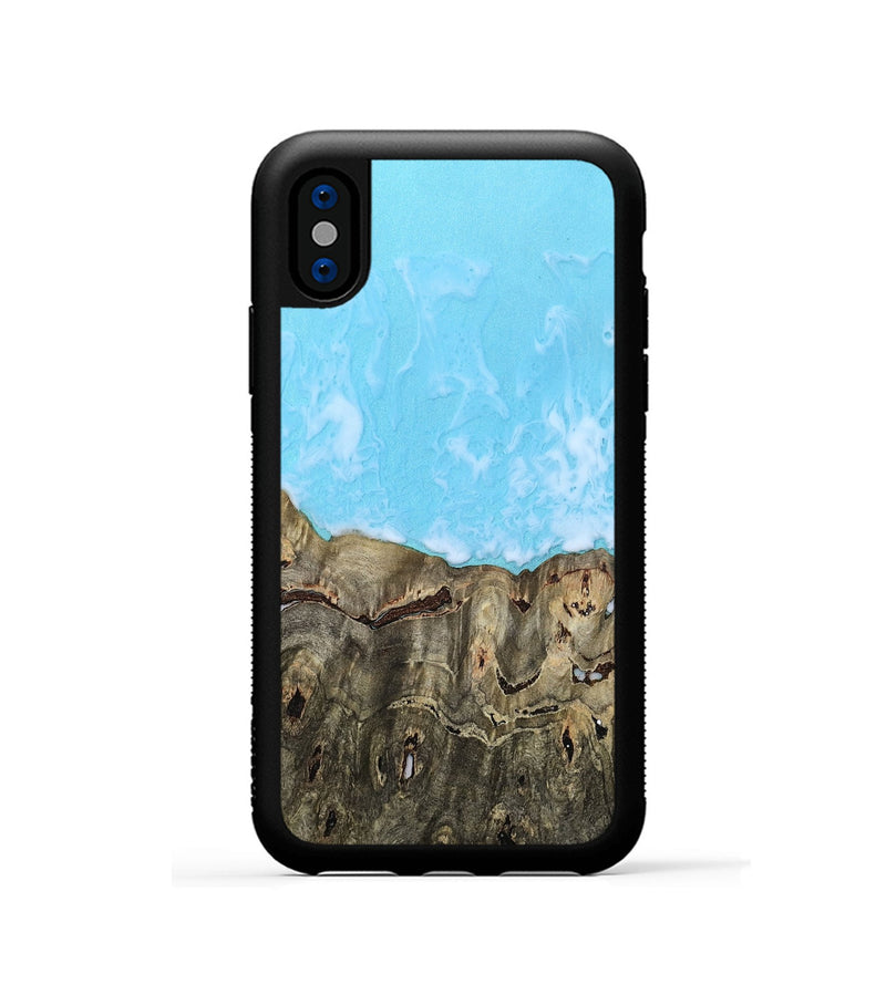 iPhone Xs Wood Phone Case - Qiana (Coastal, 811376)