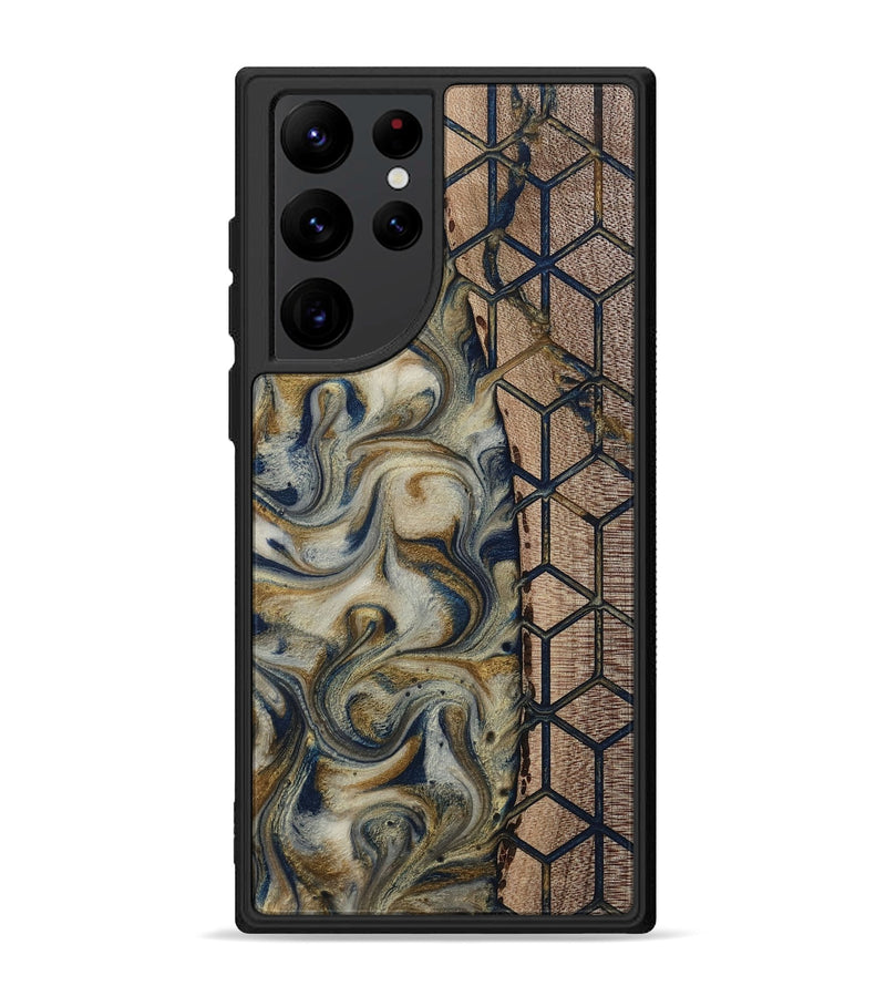 Galaxy S22 Ultra Wood Phone Case - Marina (Pattern, 811383)