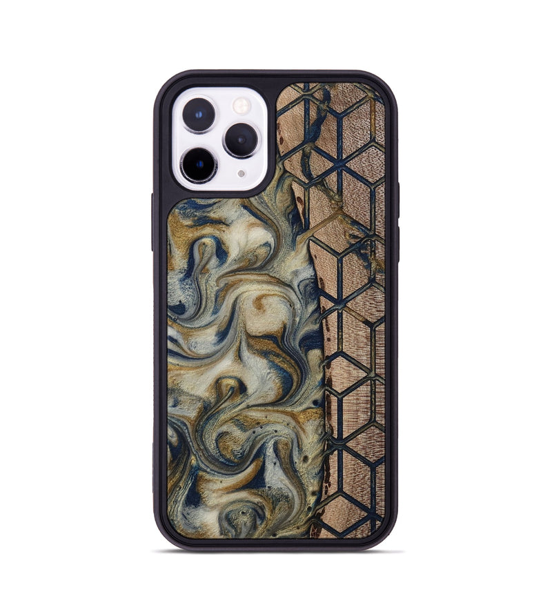 iPhone 11 Pro Wood Phone Case - Marina (Pattern, 811383)