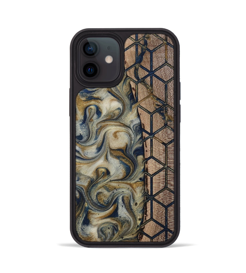 iPhone 12 Wood Phone Case - Marina (Pattern, 811383)