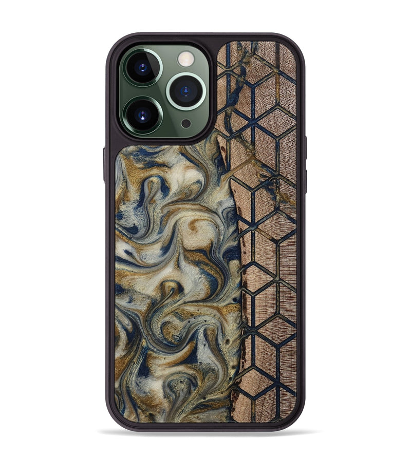 iPhone 13 Pro Max Wood Phone Case - Marina (Pattern, 811383)