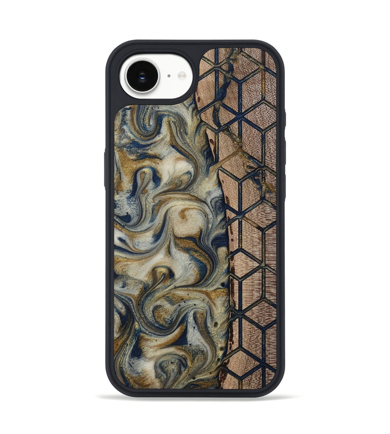 iPhone 16e Wood Phone Case - Marina (Pattern, 811383)