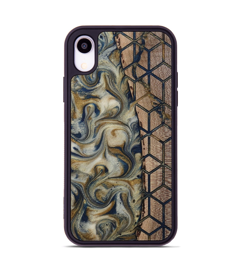 iPhone Xr Wood Phone Case - Marina (Pattern, 811383)