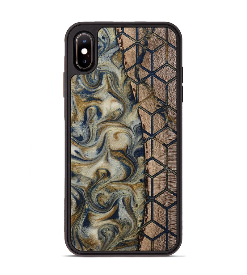 iPhone Xs Max Wood Phone Case - Marina (Pattern, 811383)