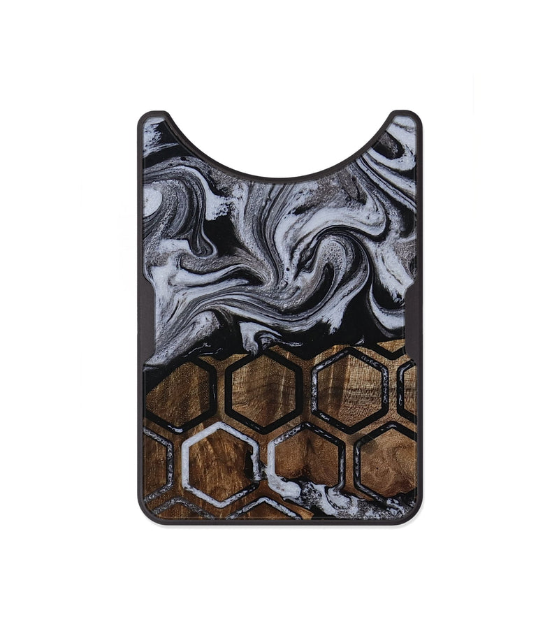 Alloy Wood Wallet - Henery (Pattern, 811385)