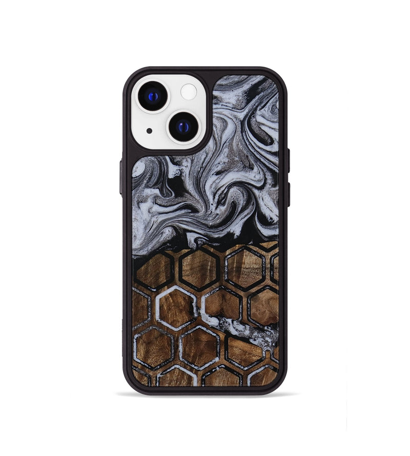 iPhone 13 mini Wood Phone Case - Henery (Pattern, 811385)