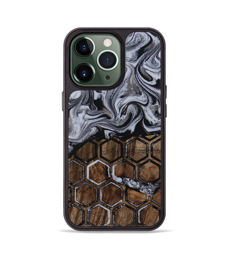 iPhone 13 Pro Wood Phone Case - Henery (Pattern, 811385)