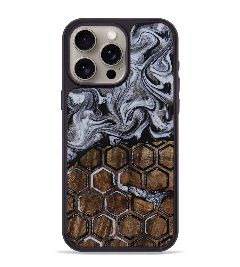 iPhone 15 Pro Max Wood Phone Case - Henery (Pattern, 811385)