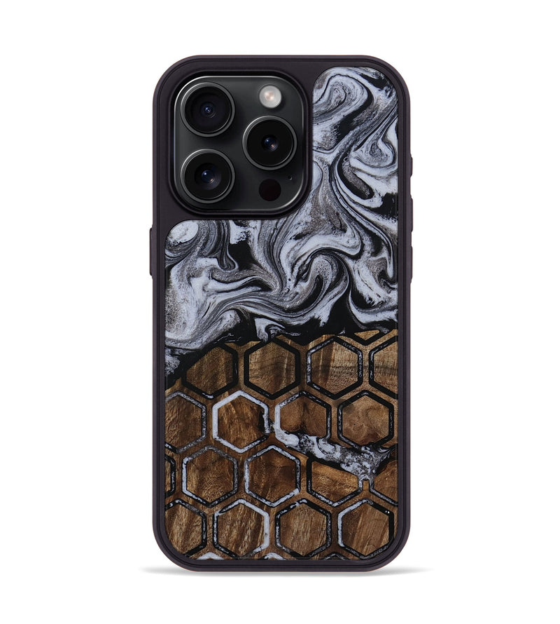 iPhone 15 Pro Wood Phone Case - Henery (Pattern, 811385)
