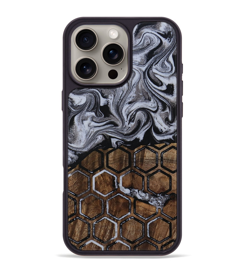 iPhone 16 Pro Max Wood Phone Case - Henery (Pattern, 811385)