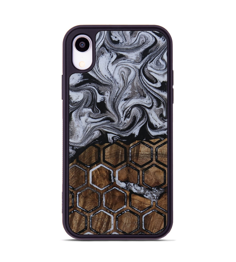 iPhone Xr Wood Phone Case - Henery (Pattern, 811385)