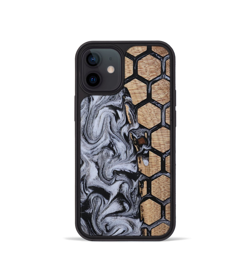 iPhone 12 mini Wood Phone Case - Dawn (Pattern, 811389)