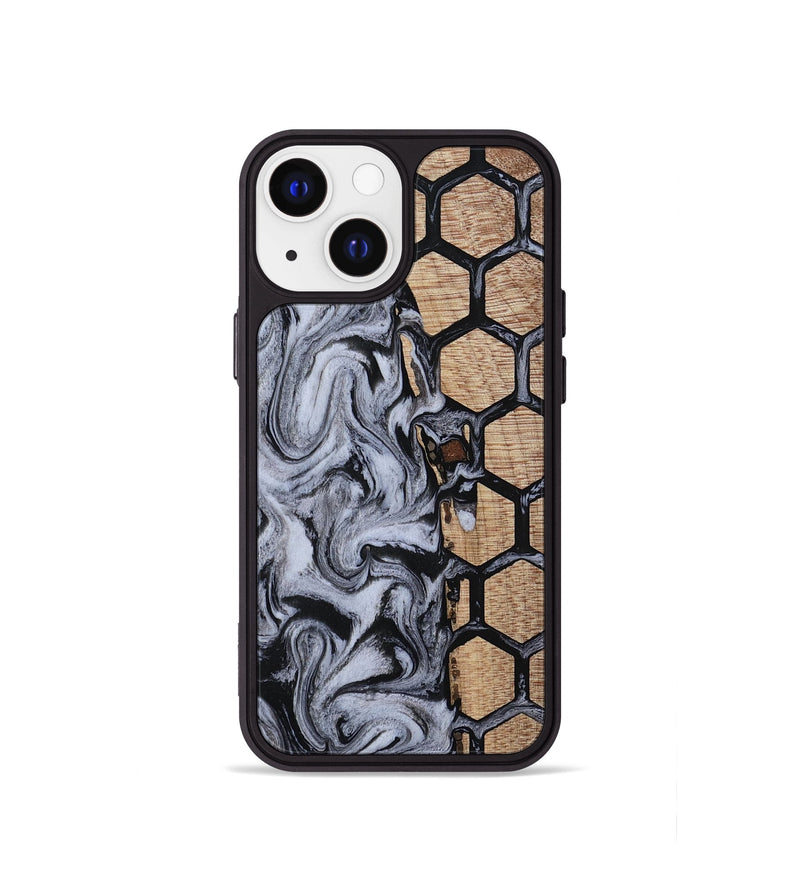 iPhone 13 mini Wood Phone Case - Dawn (Pattern, 811389)