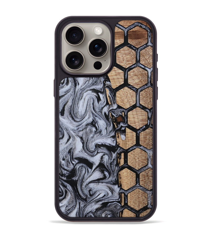 iPhone 15 Pro Max Wood Phone Case - Dawn (Pattern, 811389)