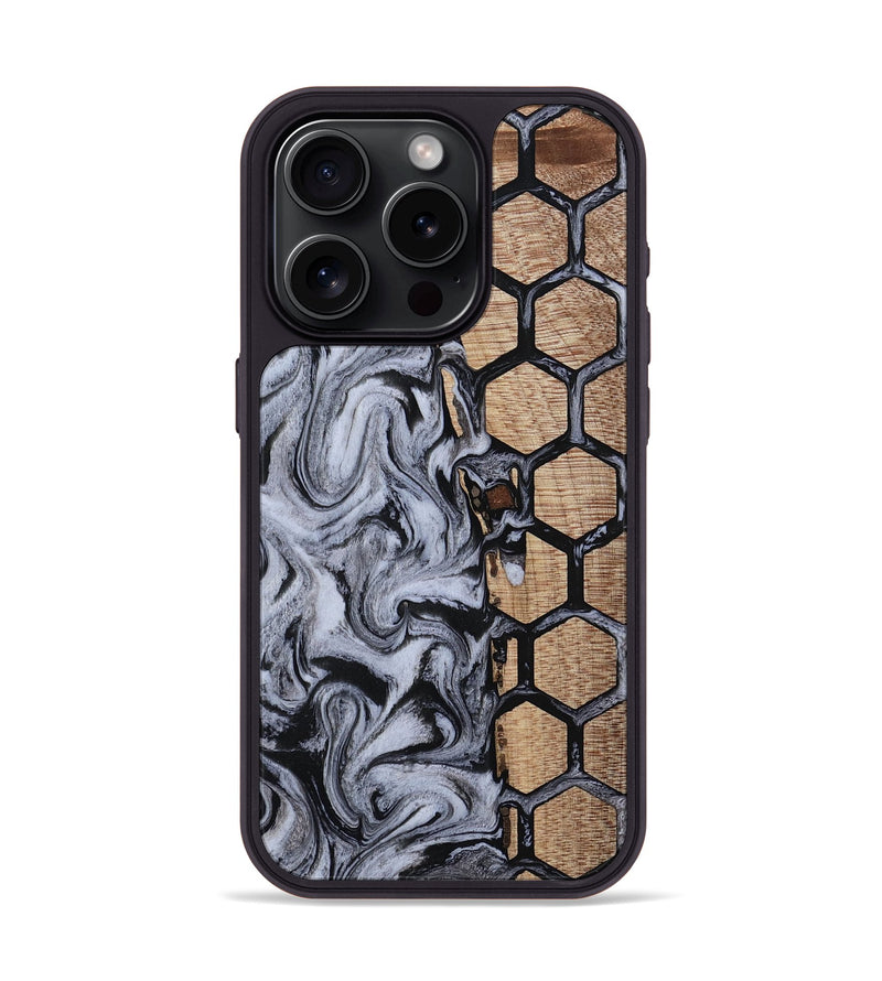 iPhone 15 Pro Wood Phone Case - Dawn (Pattern, 811389)