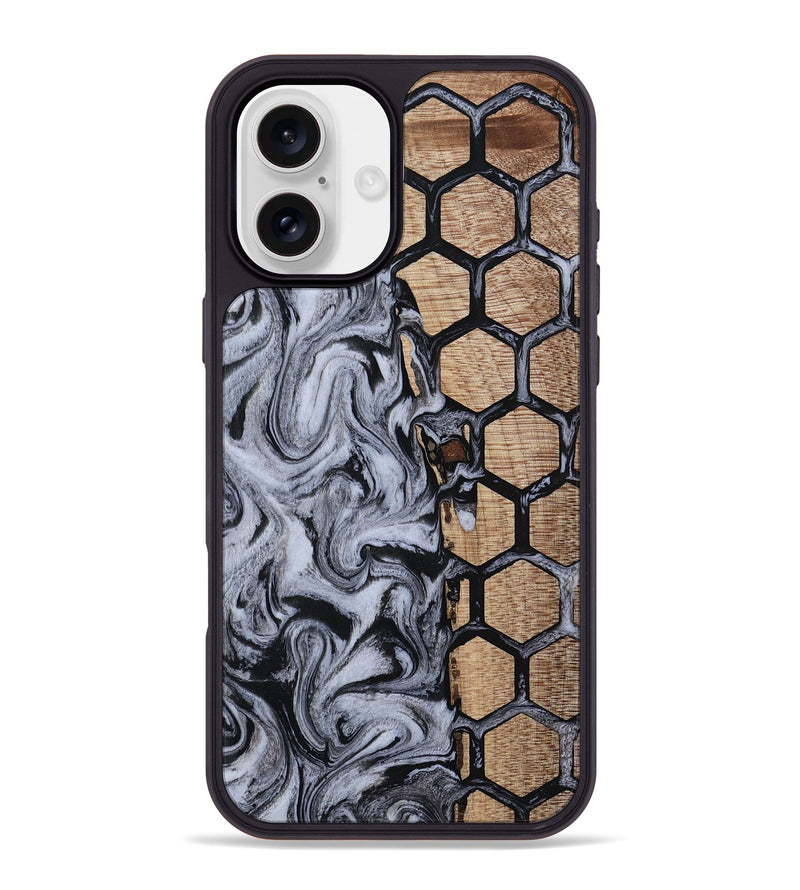 iPhone 16 Plus Wood Phone Case - Dawn (Pattern, 811389)