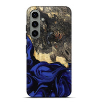 Galaxy S24 Plus Wood Live Edge Phone Case - Dania (Blue, 811449)
