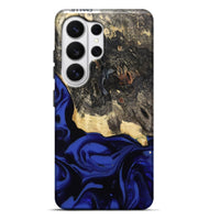 Galaxy S26 Ultra Wood Live Edge Phone Case - Dania (Blue, 811449)