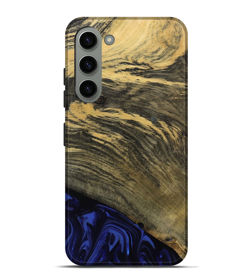 Galaxy S23 Plus Wood Live Edge Phone Case - Max (Blue, 811455)