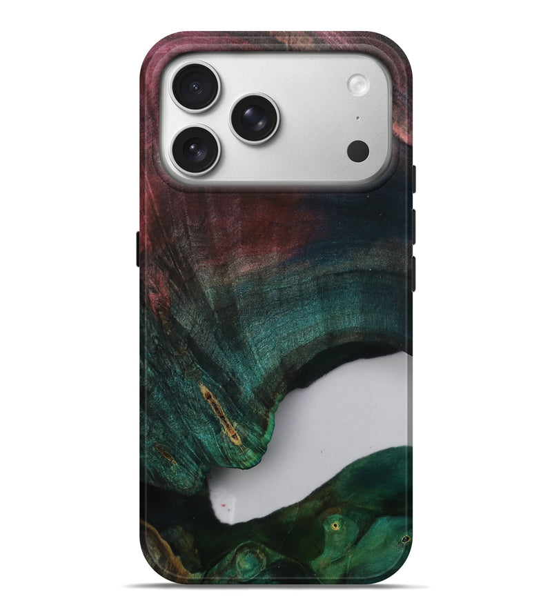 iPhone 17 Pro Max Wood Live Edge Phone Case - Kylah (Clear, 811456)