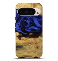 Pixel 9 Pro XL Wood Live Edge Phone Case - Percy (Blue, 811466)