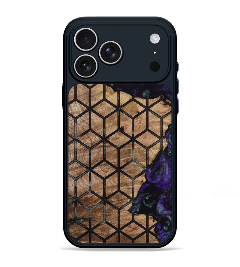 iPhone 17 Pro Max Wood Phone Case - Jean (Pattern, 811469)