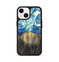 iPhone 13 Wood Phone Case - Zaniyah (Blue, 811476)