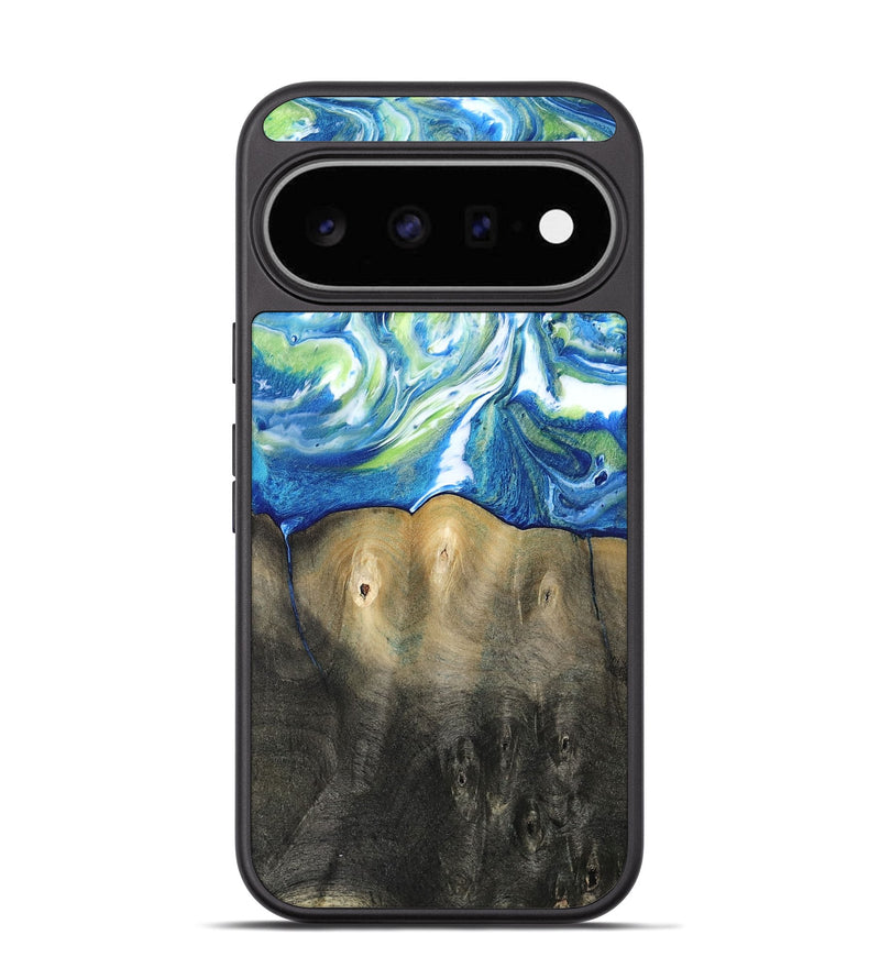 Pixel 11 Wood Phone Case - Zaniyah (Blue, 811476)