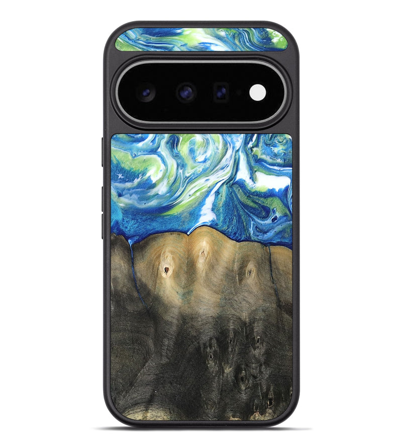 Pixel 11 Pro XL Wood Phone Case - Zaniyah (Blue, 811476)