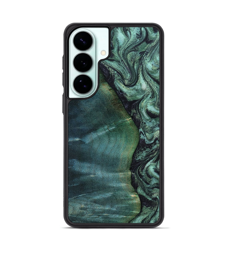Galaxy S26 Plus Wood Phone Case - Shannan (Green, 811481)