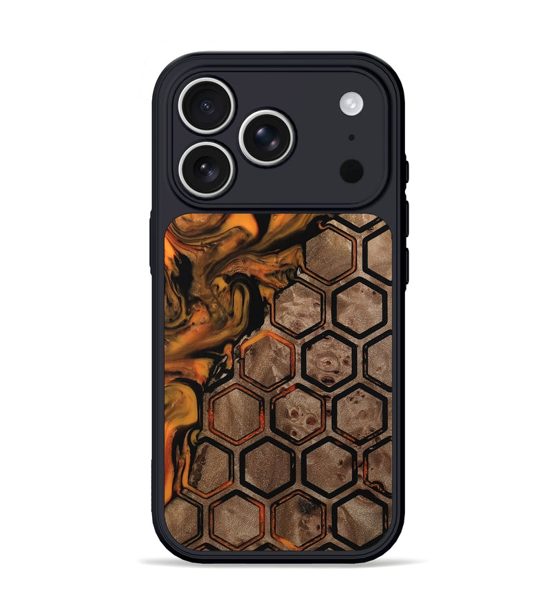 iPhone 17 Pro Wood Phone Case - Halley (Pattern, 811502)