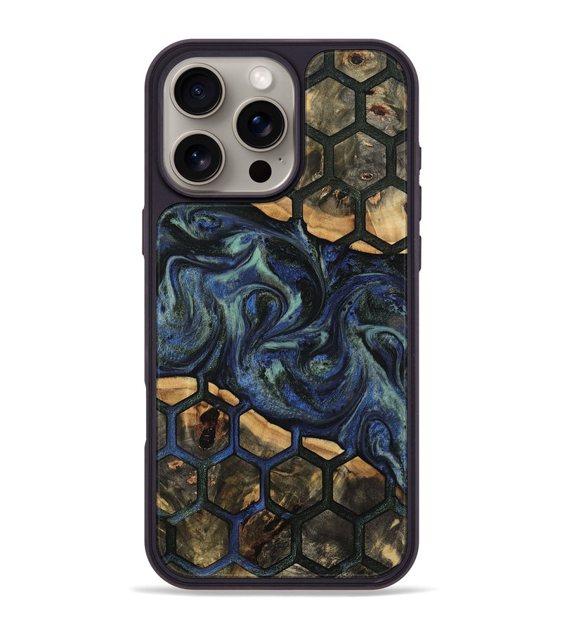 iPhone 16 Pro Max Wood Phone Case - Estelle (Pattern, 811504)
